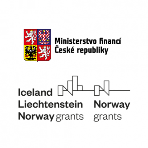 loga MF a fondů EHP a Norska